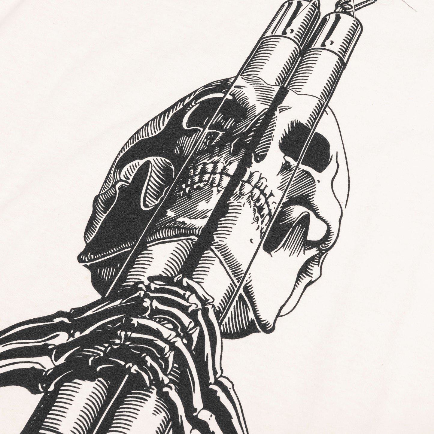 Bones Tee - Vintage White