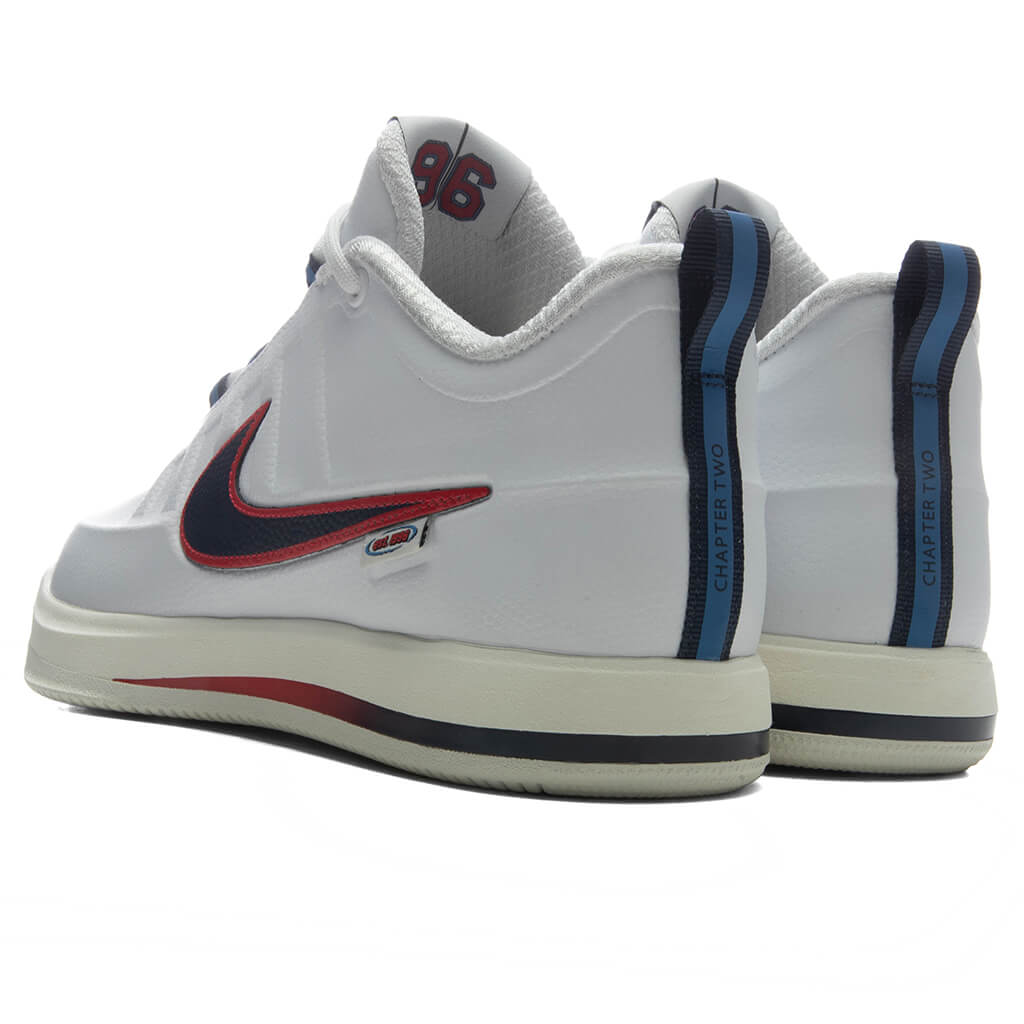 Book 2 'WNBA 30th Anniversary' - White/Midnight Navy/Fireberry