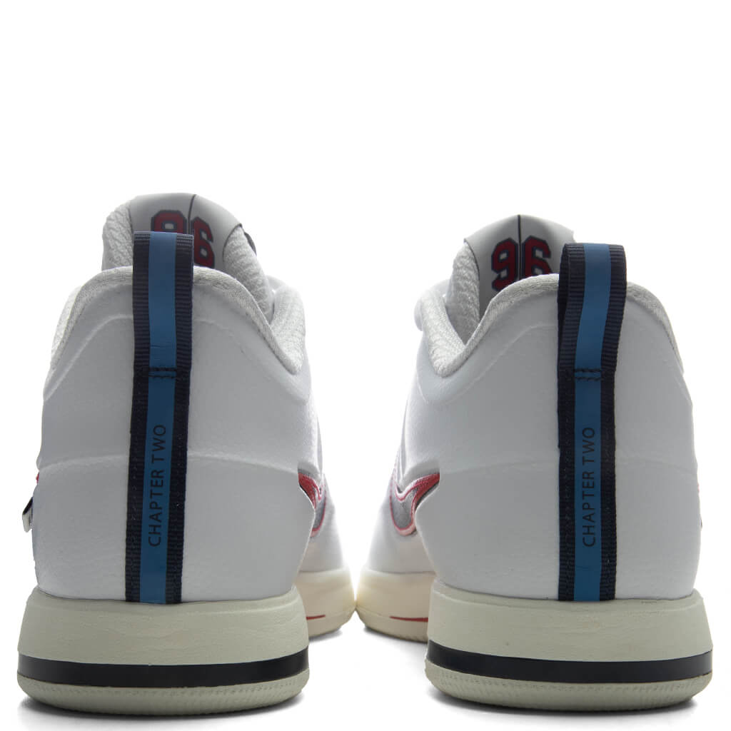 Book 2 'WNBA 30th Anniversary' - White/Midnight Navy/Fireberry