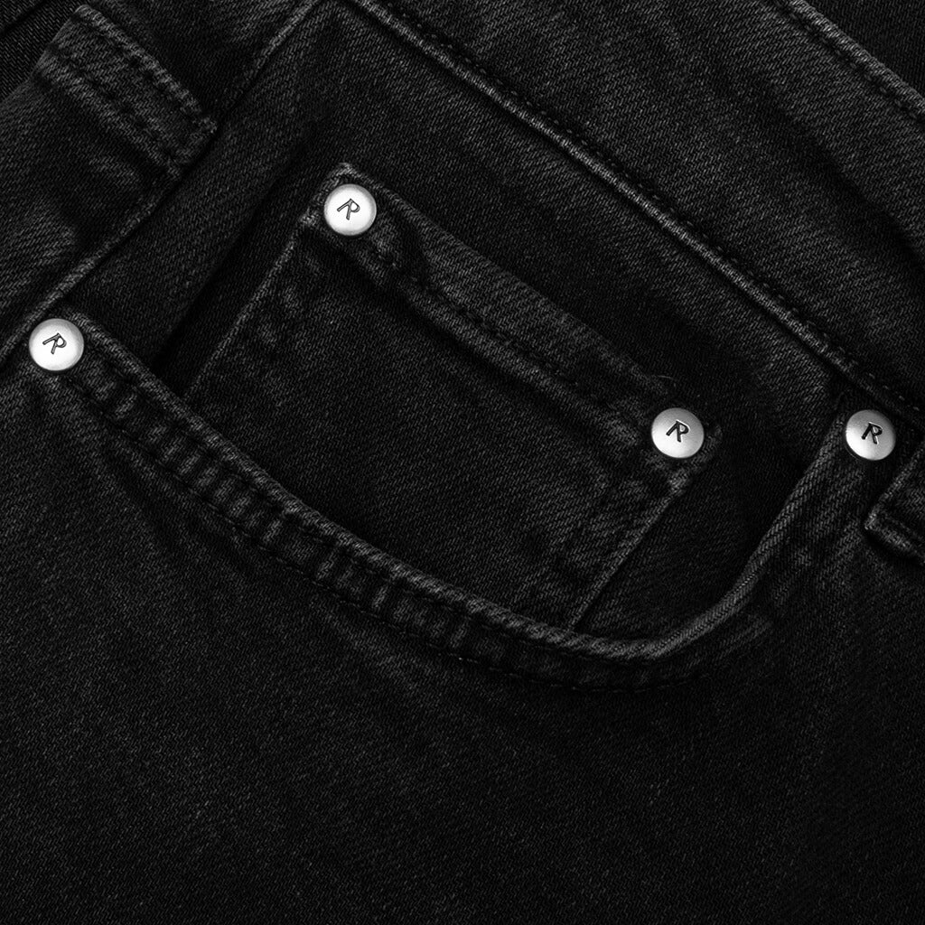 Boot Cut Denim - Aged Black