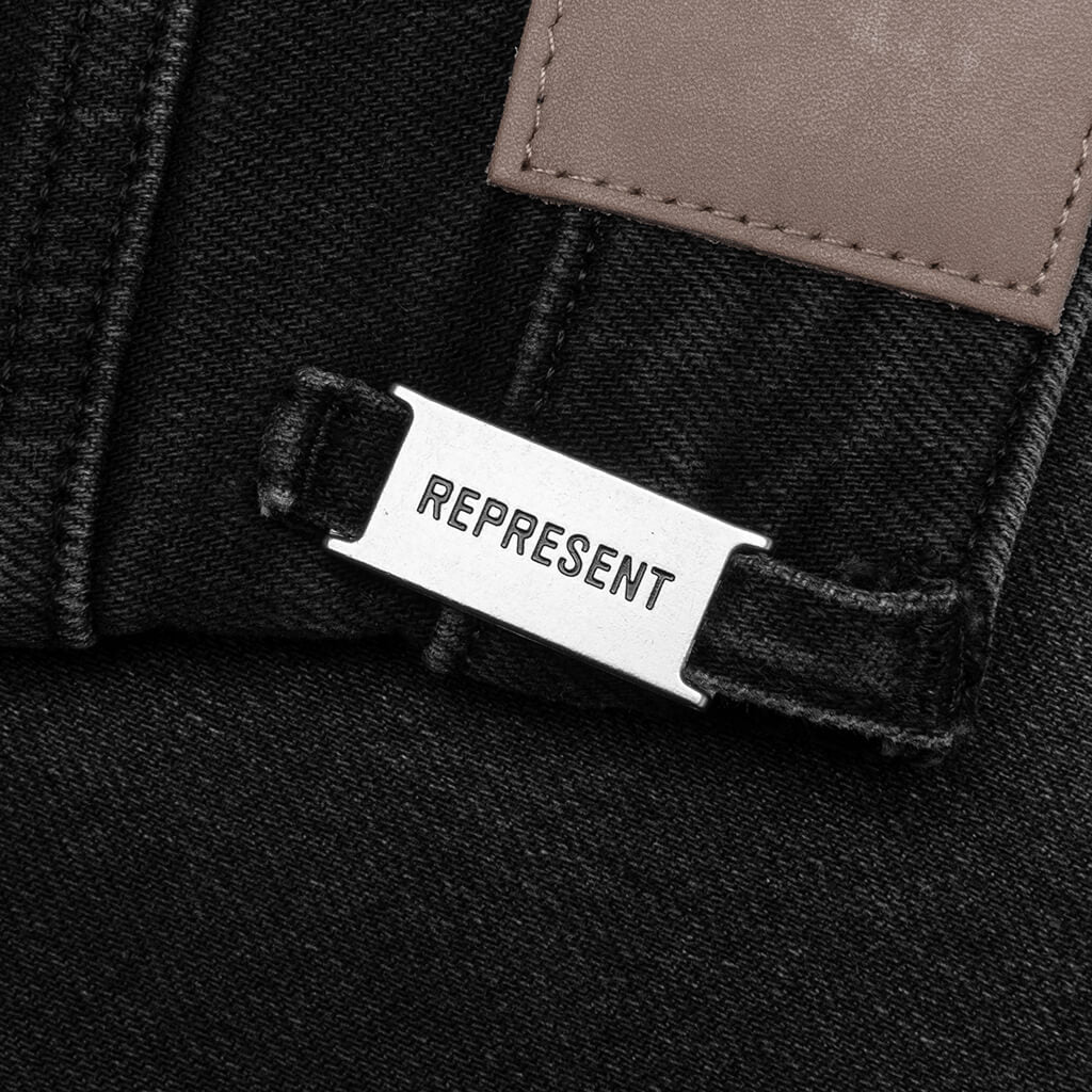 Boot Cut Denim - Aged Black