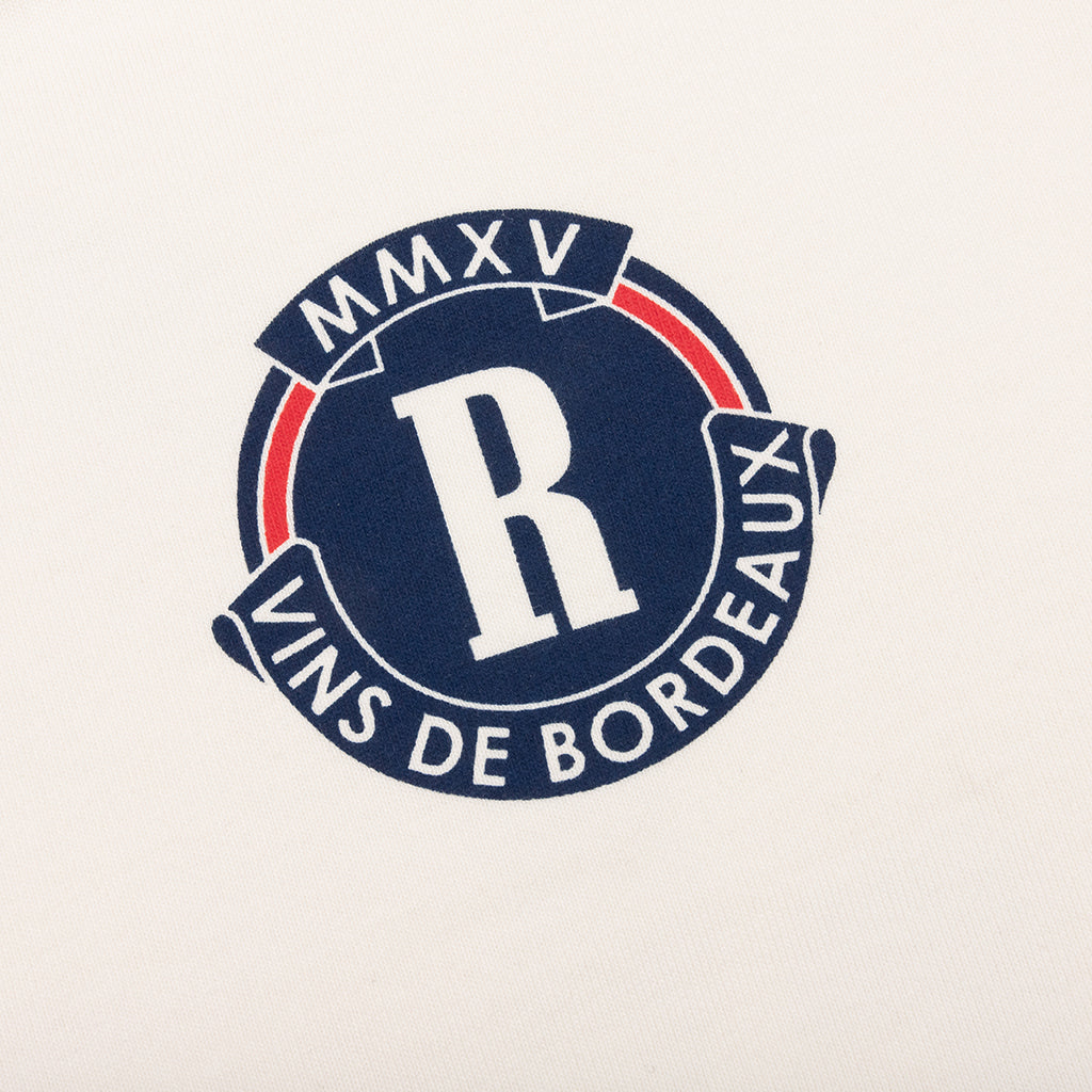 Bordeaux Wine Tee - Vintage White