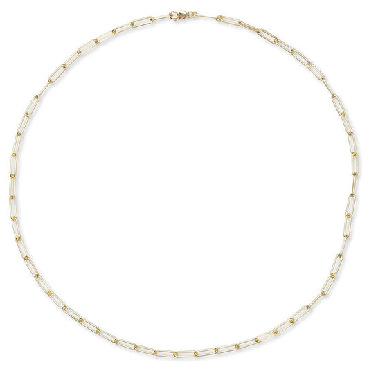 Box Chain Gold - S925 Sterling Silver with 18K Gold Plating