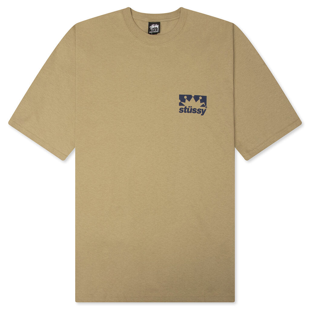 Box Crown Tee - Khaki