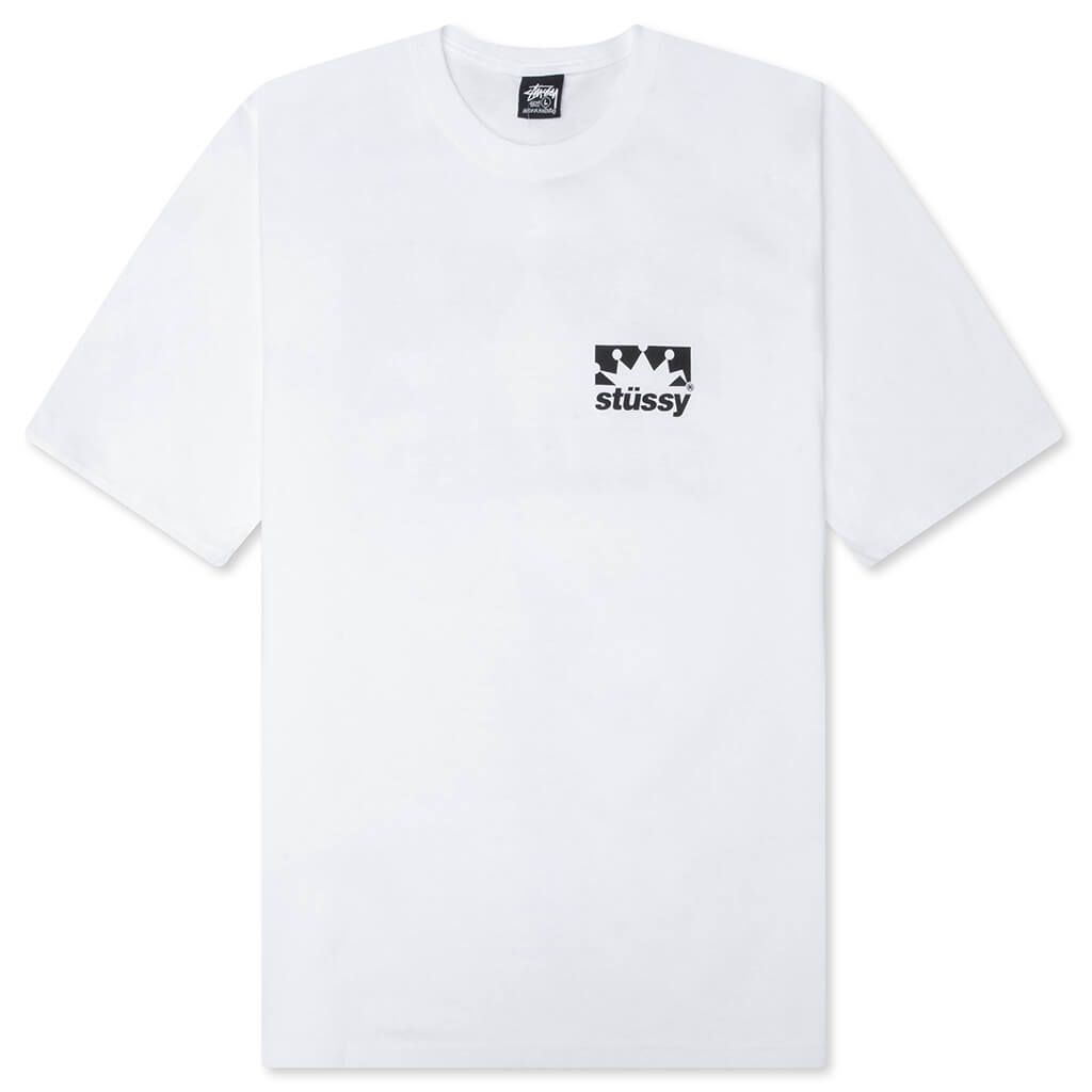 Box Crown Tee - White