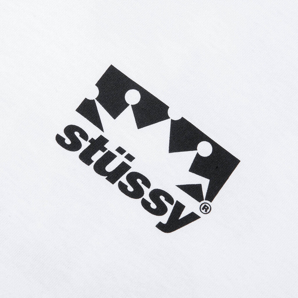 Box Crown Tee - White