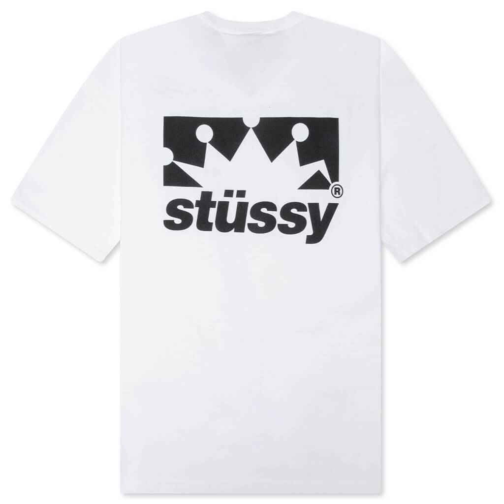 Box Crown Tee - White