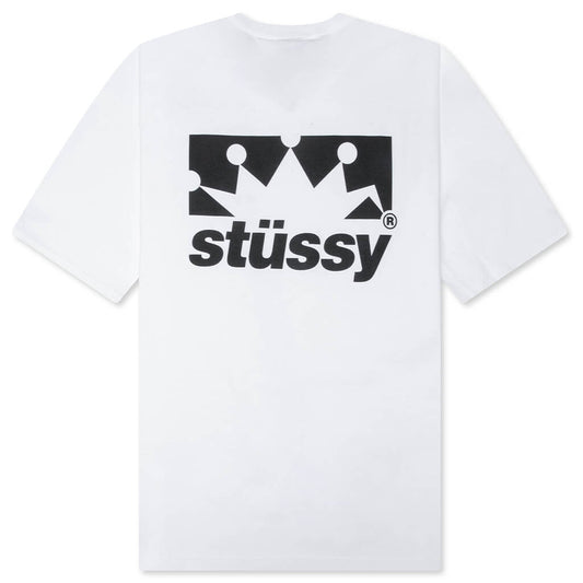 Box Crown Tee - White