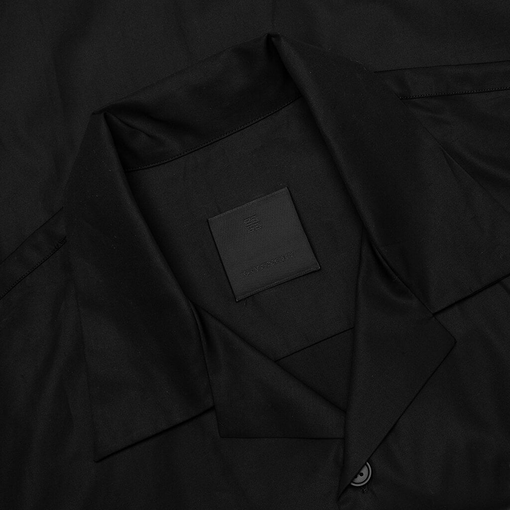 1952 Poplin Boxy Fit Shirt - Black
