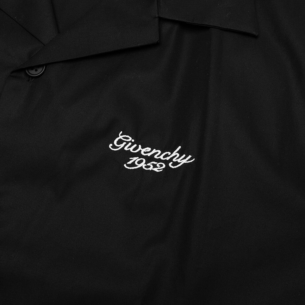 1952 Poplin Boxy Fit Shirt - Black