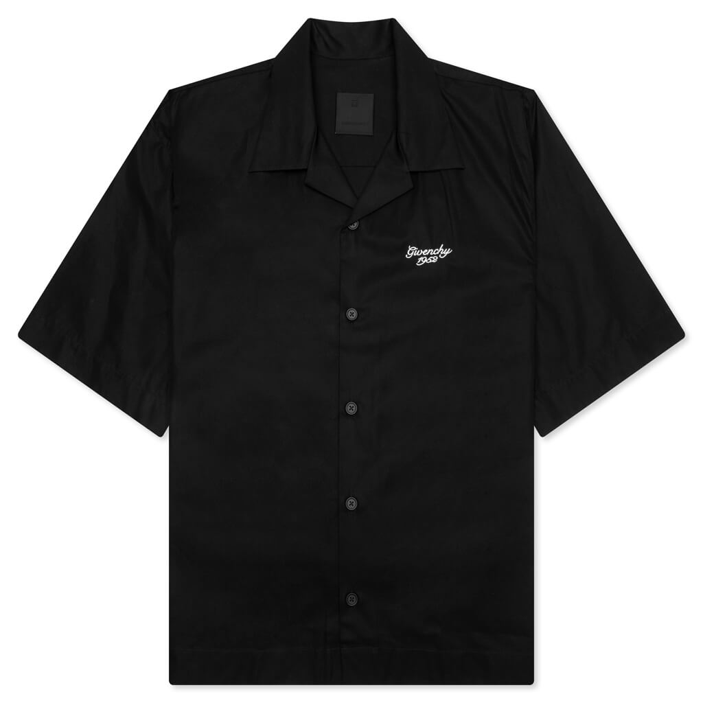 1952 Poplin Boxy Fit Shirt - Black