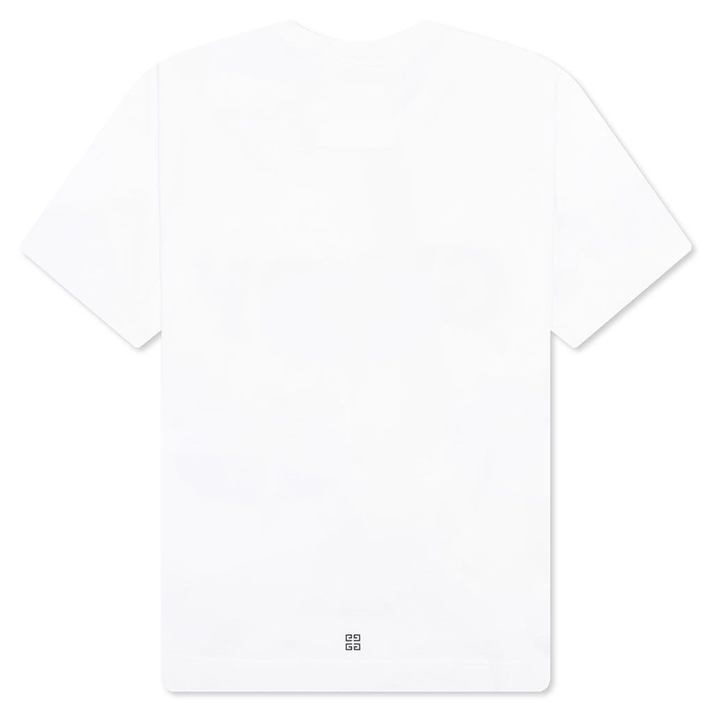 GVCY Floral Printed Crewneck T-Shirt - White