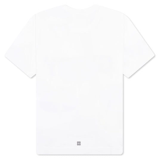GVCY Floral Printed Crewneck T-Shirt - White