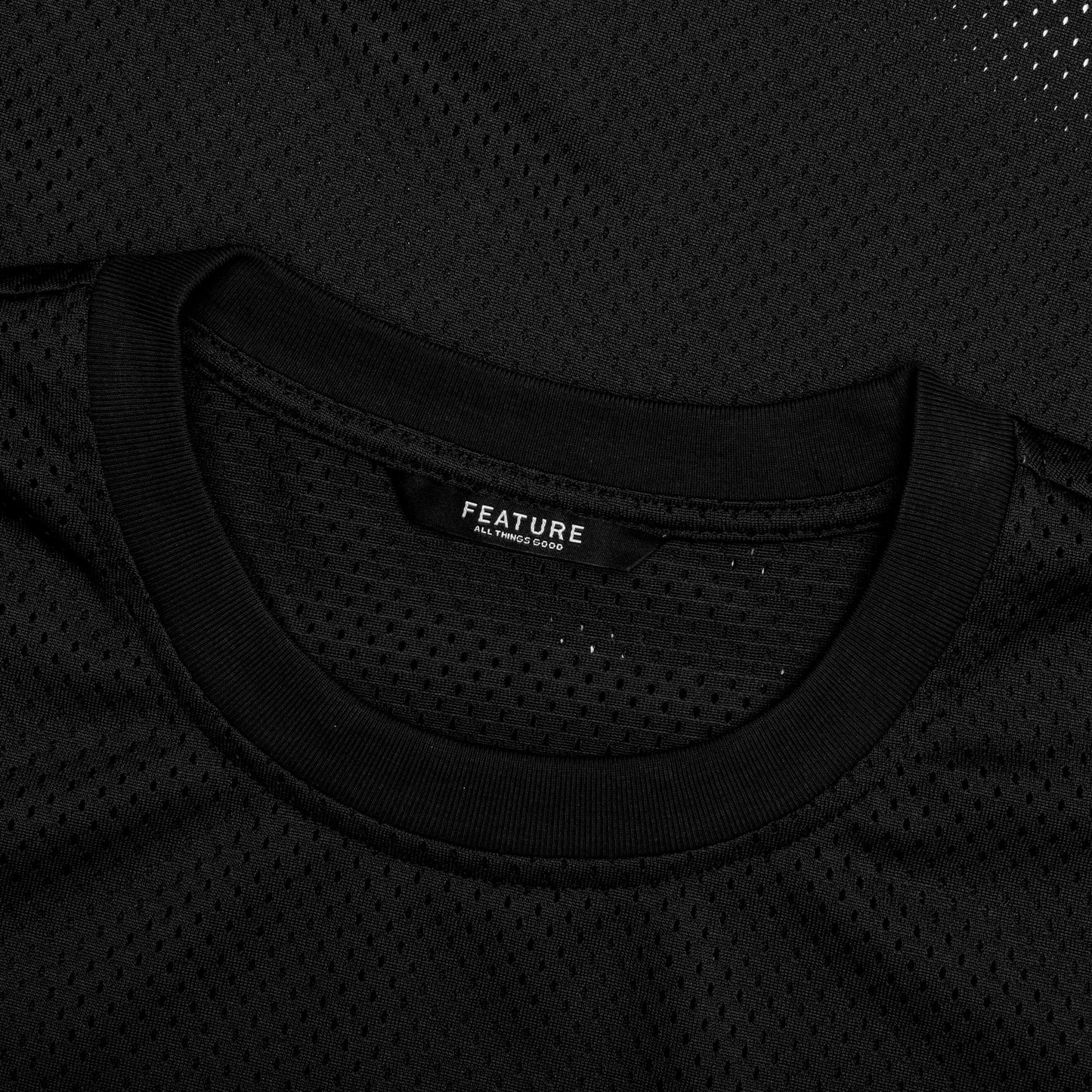 Boyer Mesh Tee - Black