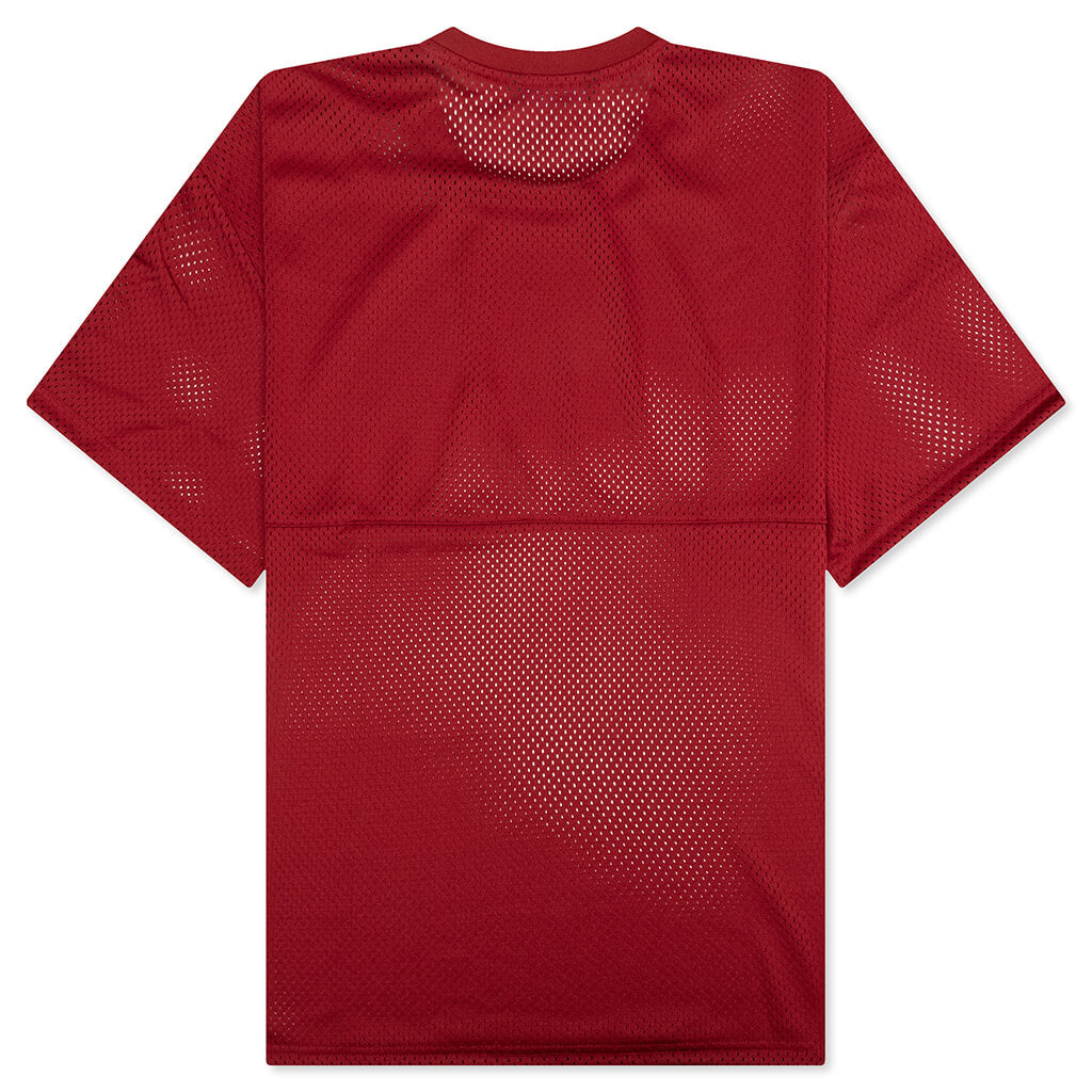 Boyer Mesh Tee - Burgundy