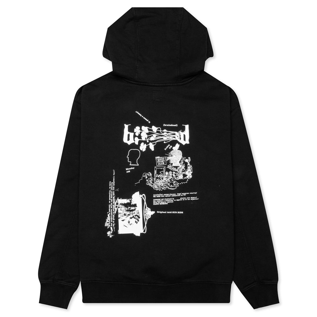 Acid Sun Ride Hoodie - Black