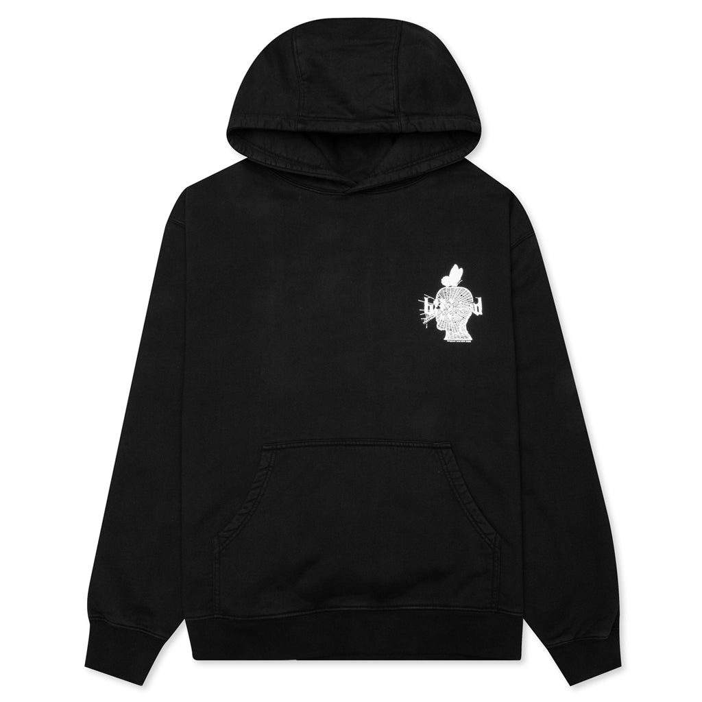 Acid Sun Ride Hoodie - Black