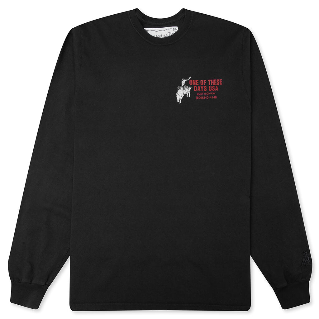 Break On Through Long Sleeve T-Shirt - Black