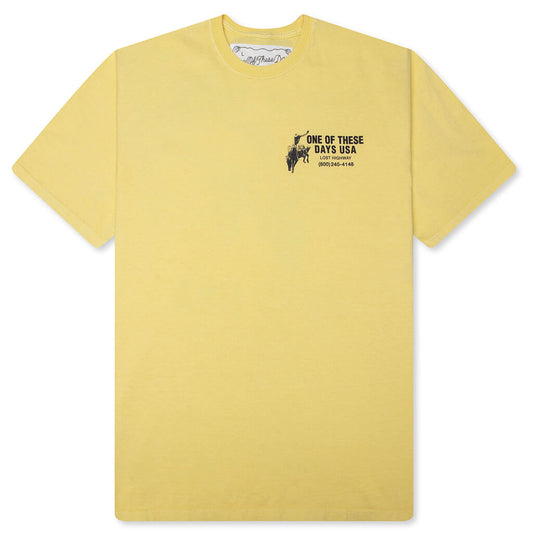 Break On Through T-Shirt - Summer Yellow