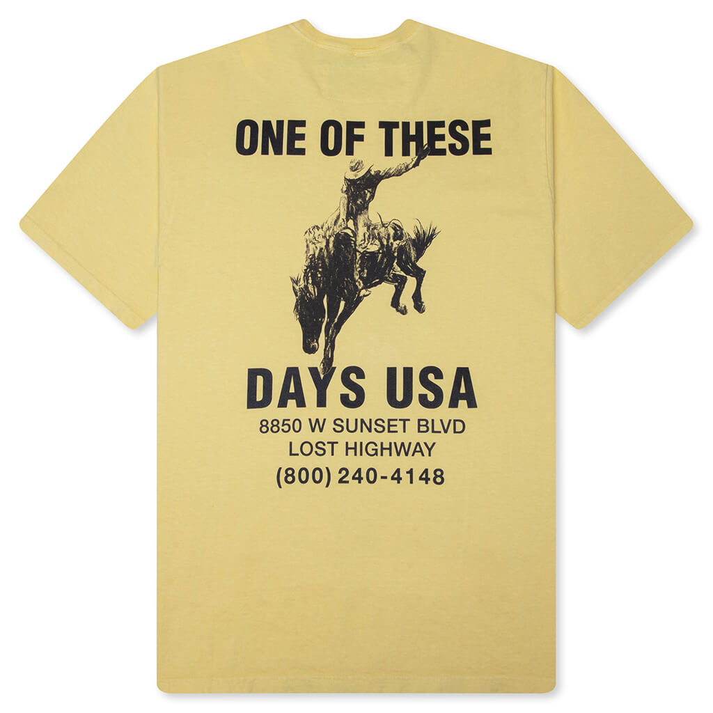 Break On Through T-Shirt - Summer Yellow
