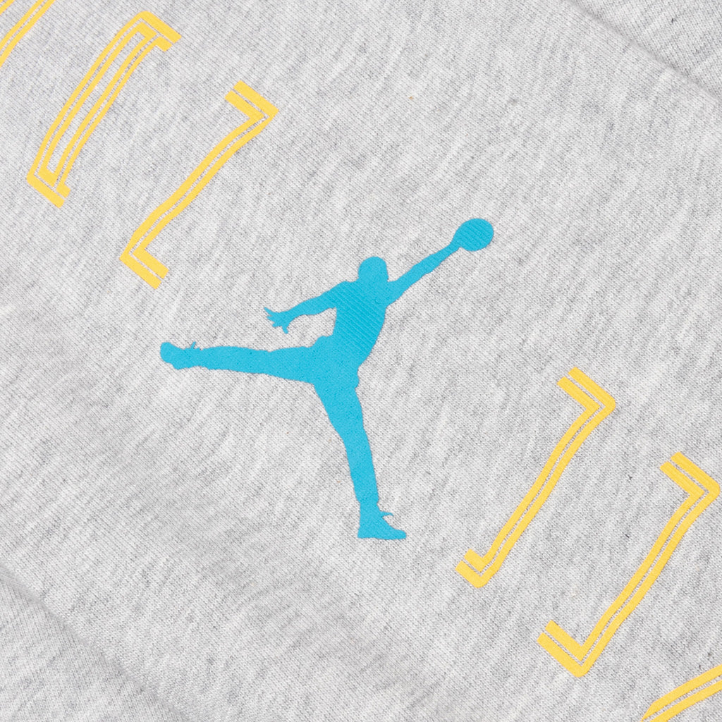 Brooklyn AJ11 Graphic L/S Tee - Grey Heather