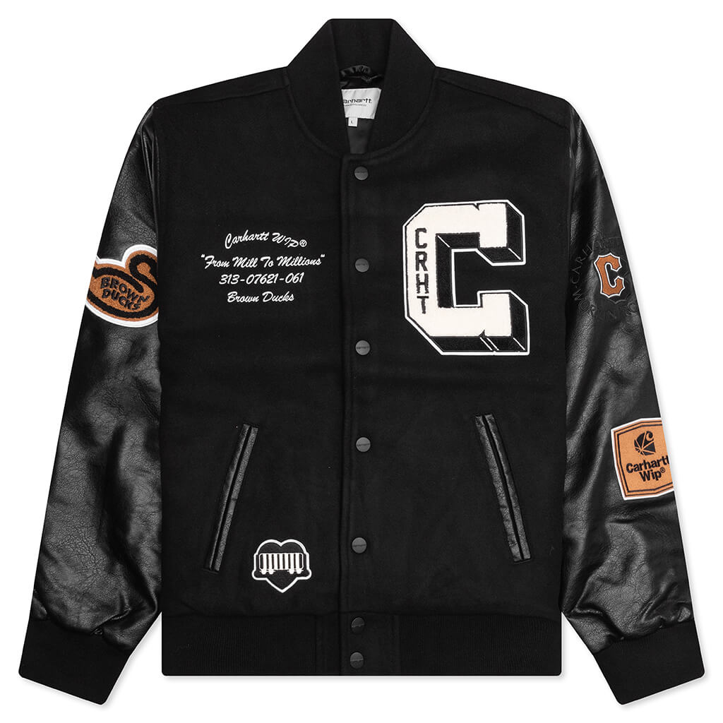 Brown Ducks Bomber - Black