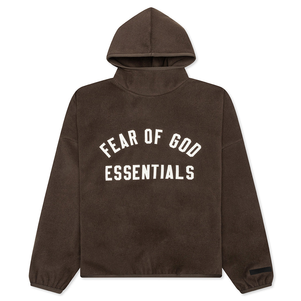 Brushed Hoodie - Brown