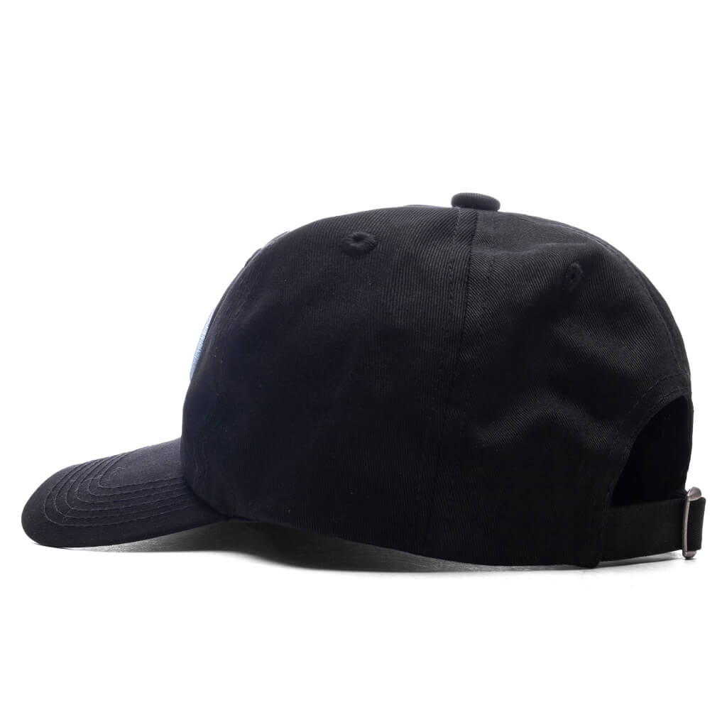 Bubble Logo Polo Cap - Black