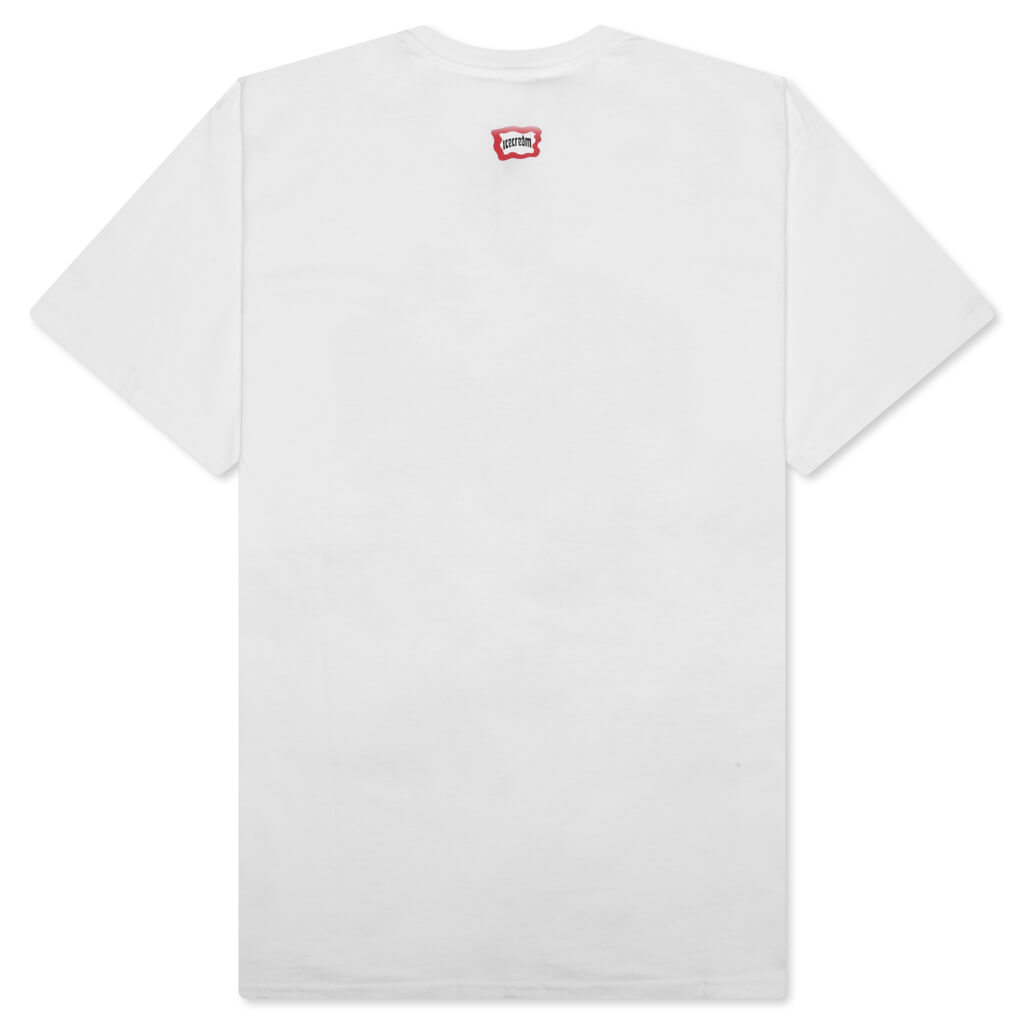Bubble S/S Tee - White