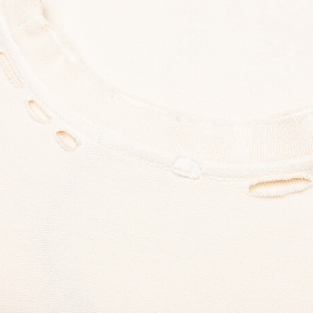 Budweiserria Destroyed Buffalo Tee - Off White