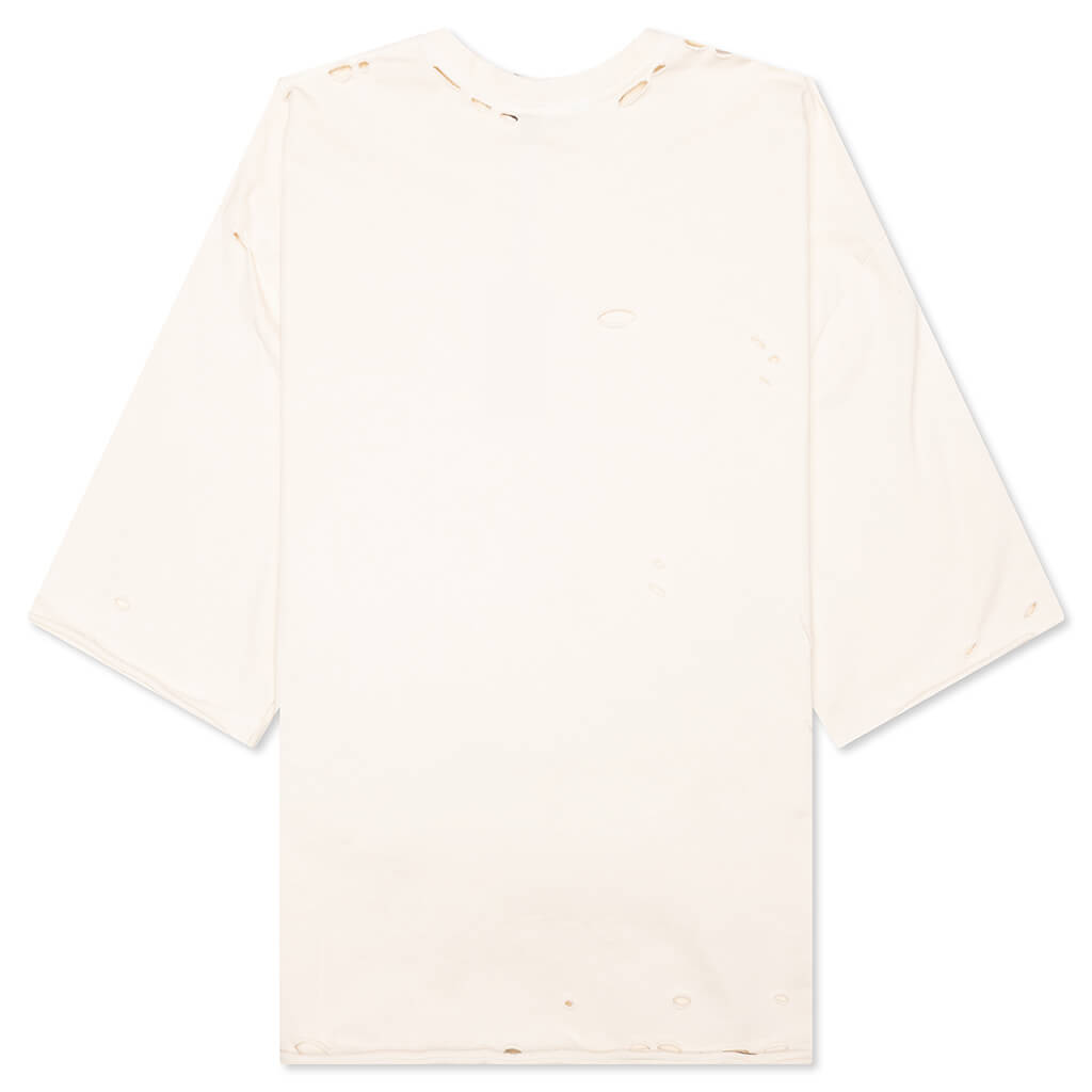 Budweiserria Destroyed Buffalo Tee - Off White