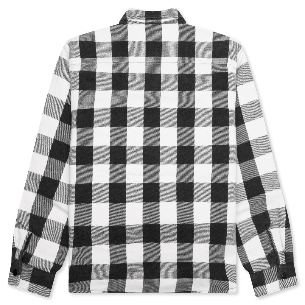 Buffalo Plaid Shirt - Bone
