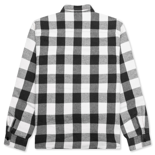 Buffalo Plaid Shirt - Bone