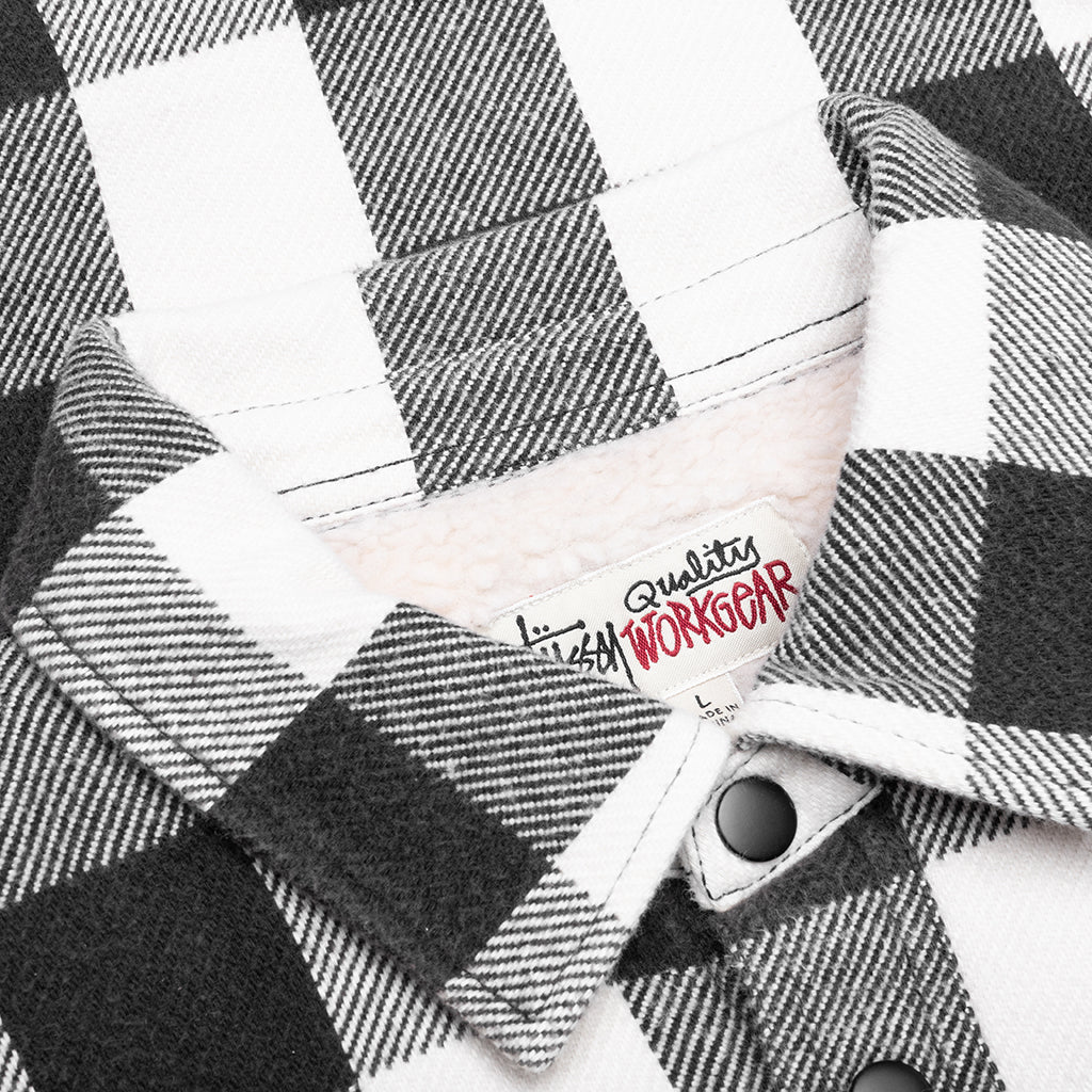 Buffalo Plaid Shirt - Bone