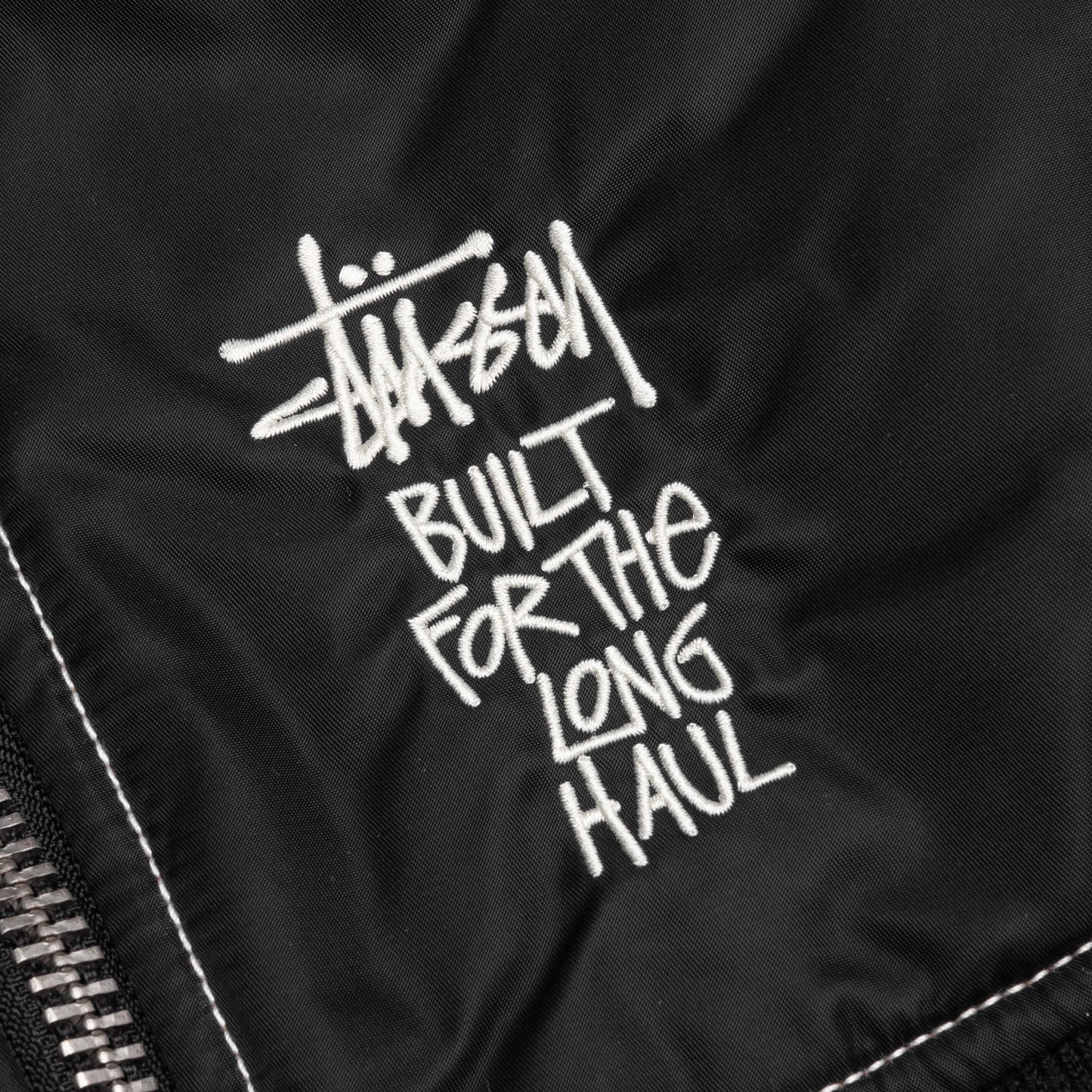 Built Bomber Jacket - Black