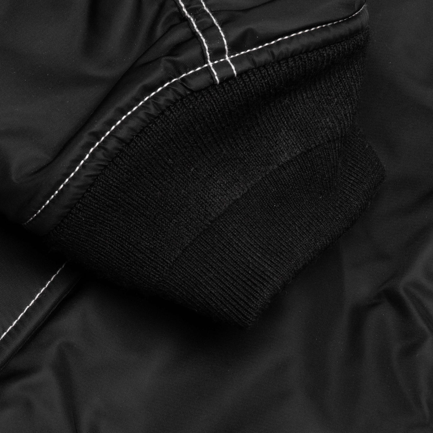 Built Bomber Jacket - Black