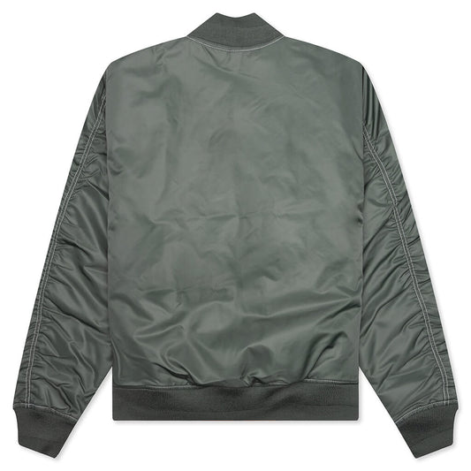 Built Bomber Jacket - Green