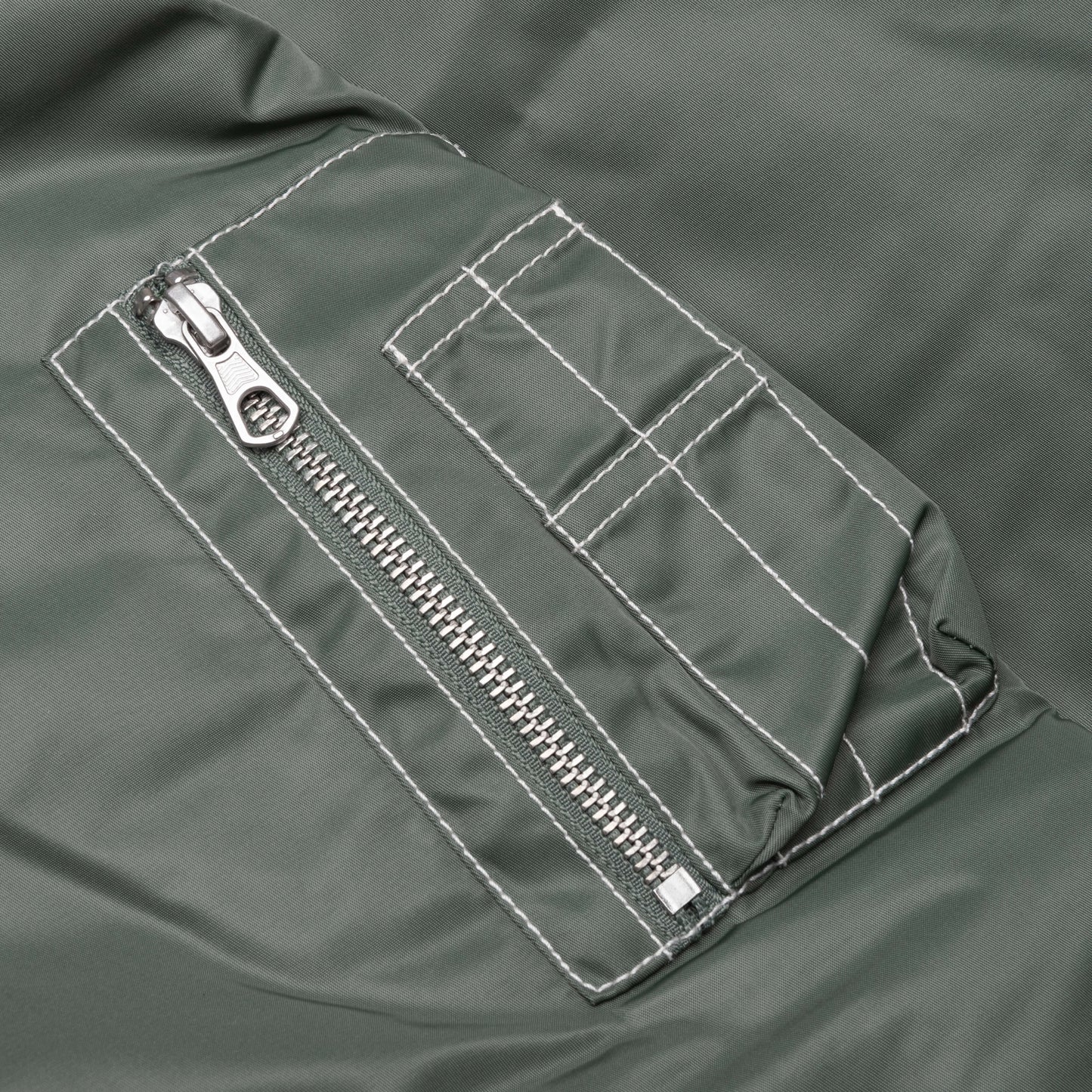 Built Bomber Jacket - Green