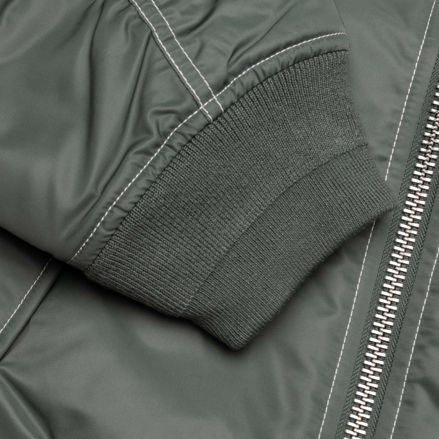 Built Bomber Jacket - Green