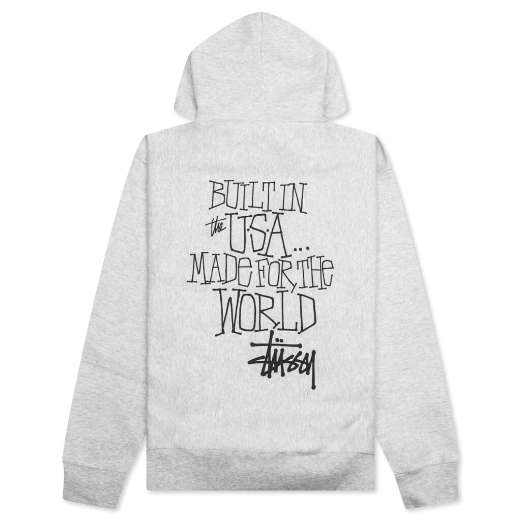 Built In Usa Hoodie - Ash Heather