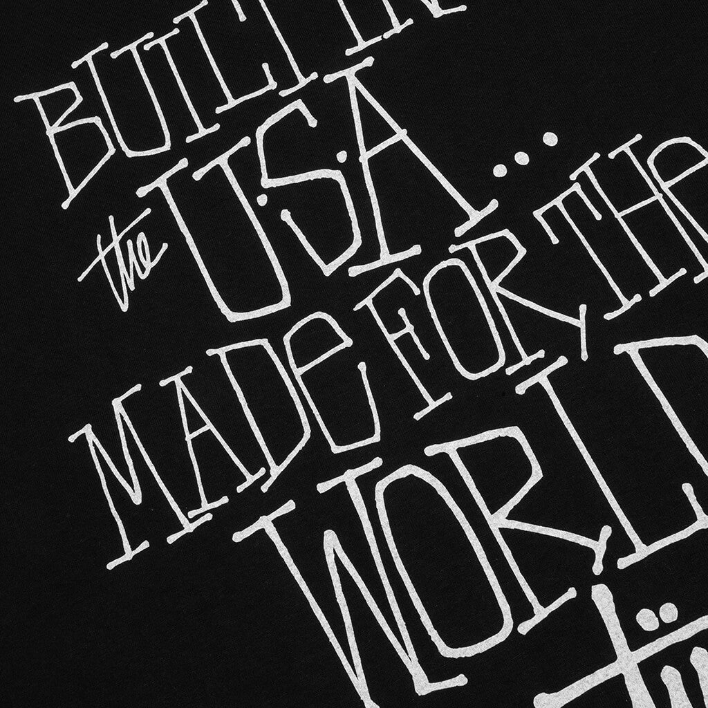 Built In Usa Pigment Dyed Tee - Black