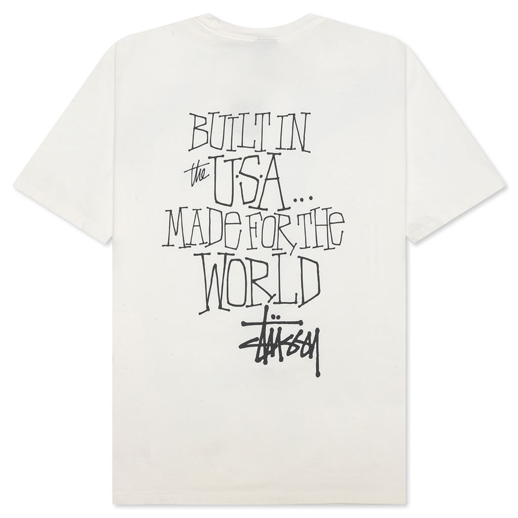 Built In Usa Pigment Dyed Tee - Natural