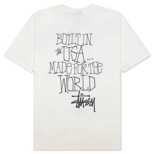 Built In Usa Pigment Dyed Tee - Natural