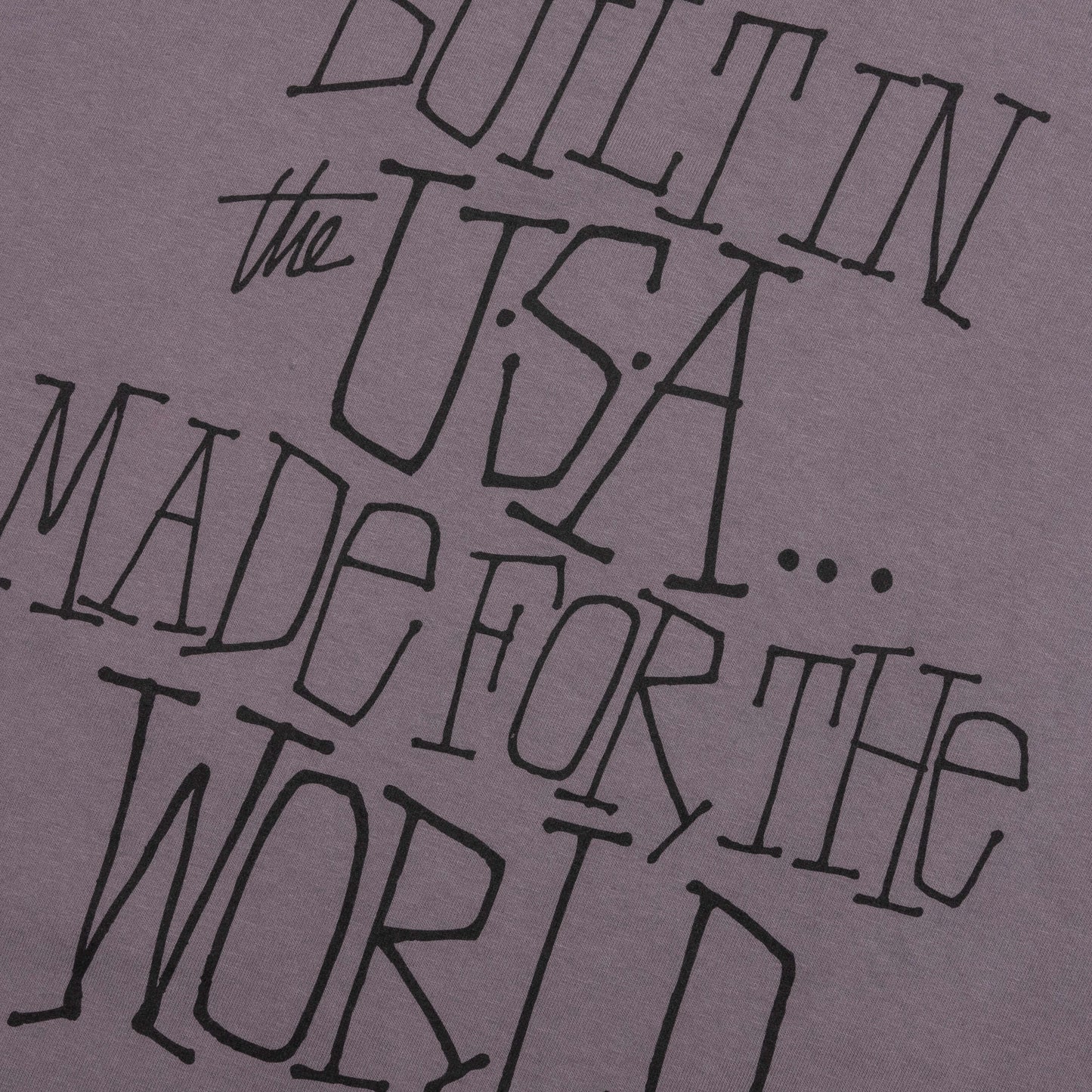 Built In Usa Pigment Dyed Tee - Shark