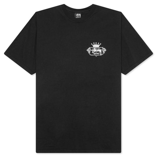 Built To Last Pig. Dyed Tee - Black