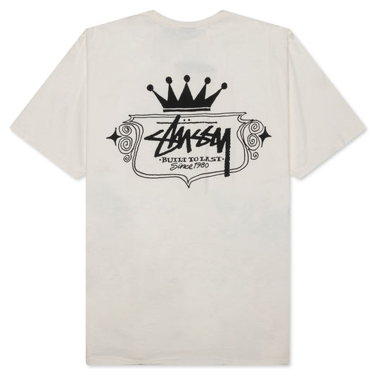 Built To Last Pig. Dyed Tee - Natural