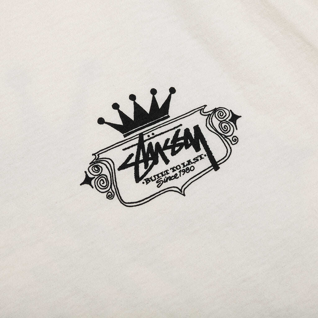 Built To Last Pig. Dyed Tee - Natural