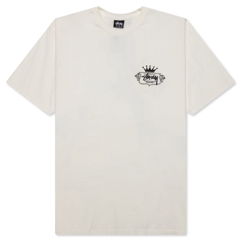 Built To Last Pig. Dyed Tee - Natural
