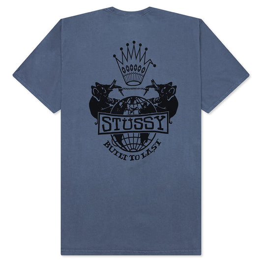 Built To Last Pigment Dyed Tee - Navy