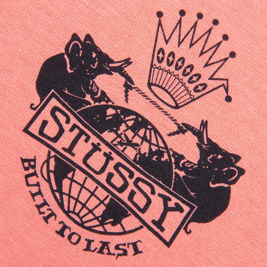 Built To Last Pigment Dyed Tee - Sherbert